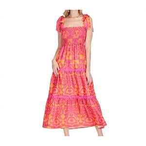 NEW JADE nap midi dress in honolulu orange